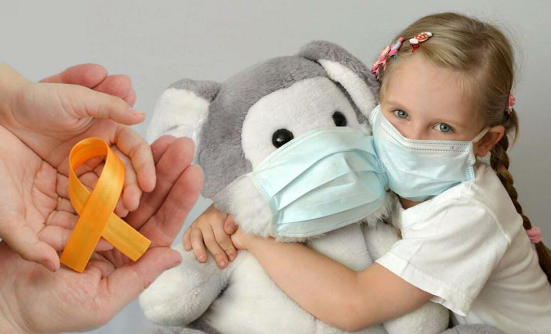 Kas yra vaikų leukemijos savaitė? Kada yra leukemijos savaitė? Turkija bus nudažyta oranžine spalva