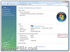„Windows 7“ arba „Vista“ sistemos ekranas