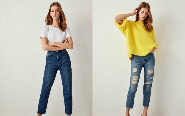 Mamos džinsų deriniai ir tendencijos