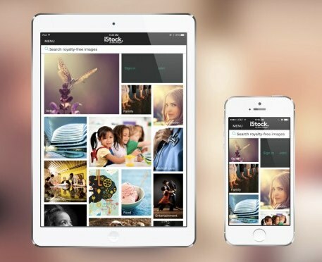 „getty images“ „iOS“ programa