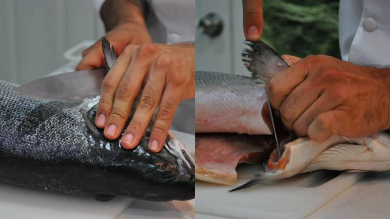Kaip valyti jūros ešerius? Kuris peilis naudojamas atidarant žuvis?