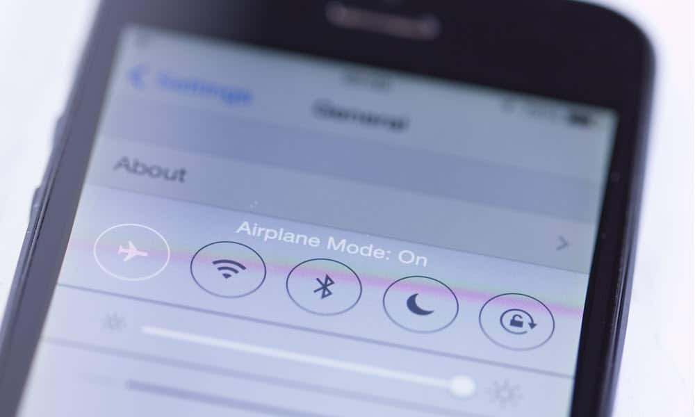 Kaip įjungti arba išjungti lėktuvo režimą „Android“ arba „iPhone“.