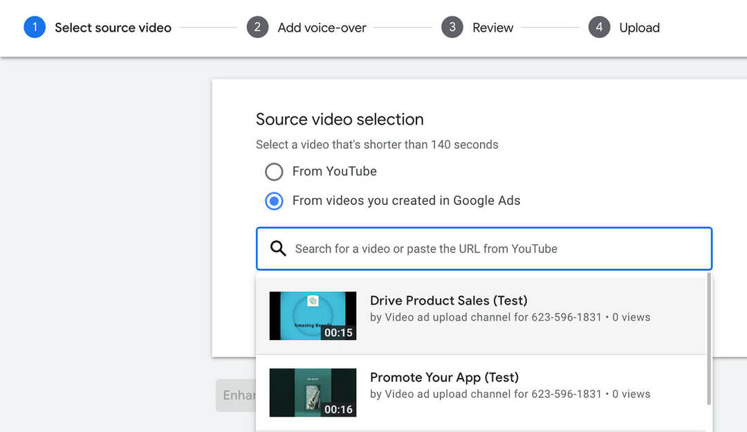 kaip-to-drive-product-sales-using-youtube-square-video-ads-using-google-ads-asset-library-templates-source-video-selection-add-voice-over-example-11