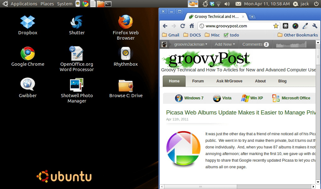 „Ubuntu“ - gaujos viskas čia