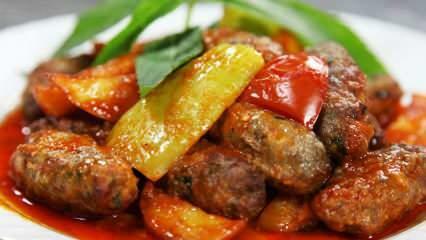 Koks yra Airfryer Izmir mėsos kukulių receptas ir ingredientai? Kaip gaminti Izmiro kotletus „Airfryer“?