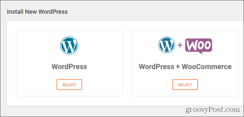 WordPress vienu paspaudimu įdiegti