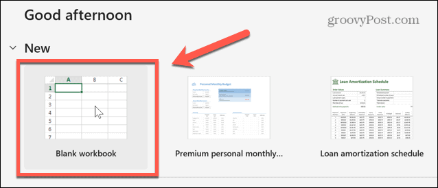 excel tuščia darbaknygė