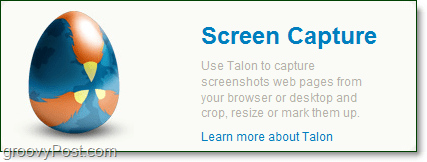 „Talon“ yra naršyklės priedas, skirtas vaizdams užfiksuoti