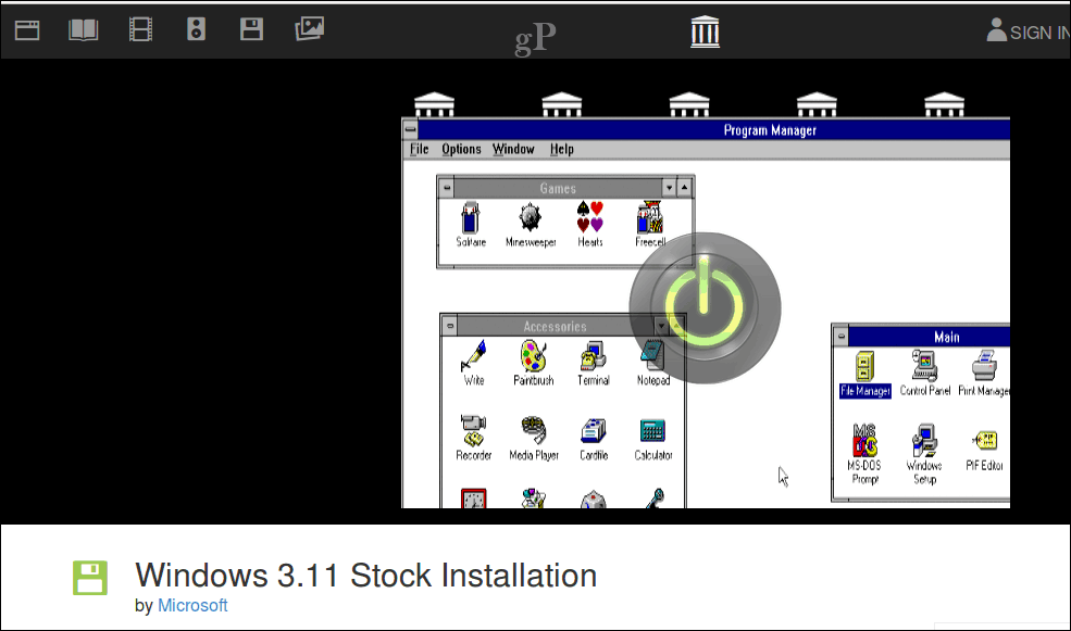 Interneto archyvas leidžia išbandyti senas „Windows“ ir „Mac“ versijas žiniatinklio naršyklėje