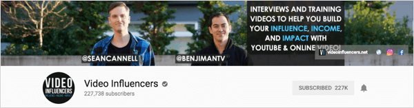 „Video Influencers“ yra kanalas, kuriantis savaitinius interviu.