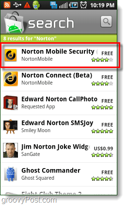 parsisiųsti android Norton mobiliųjų telefonų saugumą