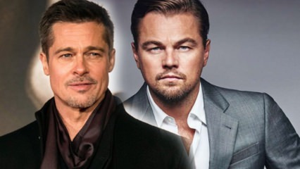 Susidursi su Bradu Pittu, Leonardo DiCaprio! Brat Pitt yra tarsi vaikas ...