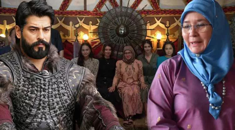 Malaizijos karalienė, pasirodo, yra „Establishment Osman“ gerbėja: kiekviename epizode vedate istorijos pamokas