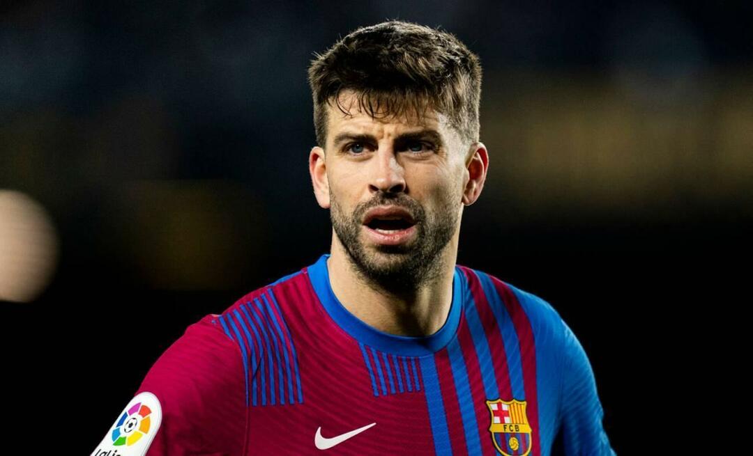 Gerardas Pique išgąsdino savo gerbėjus! Jis siaubingu būdu pateko į tuštumą