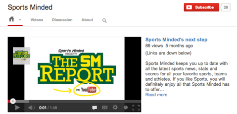 sportinis mąstymas youtube