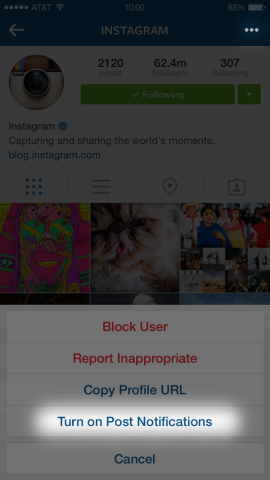„Instagram“ prideda pranešimus apie pranešimus