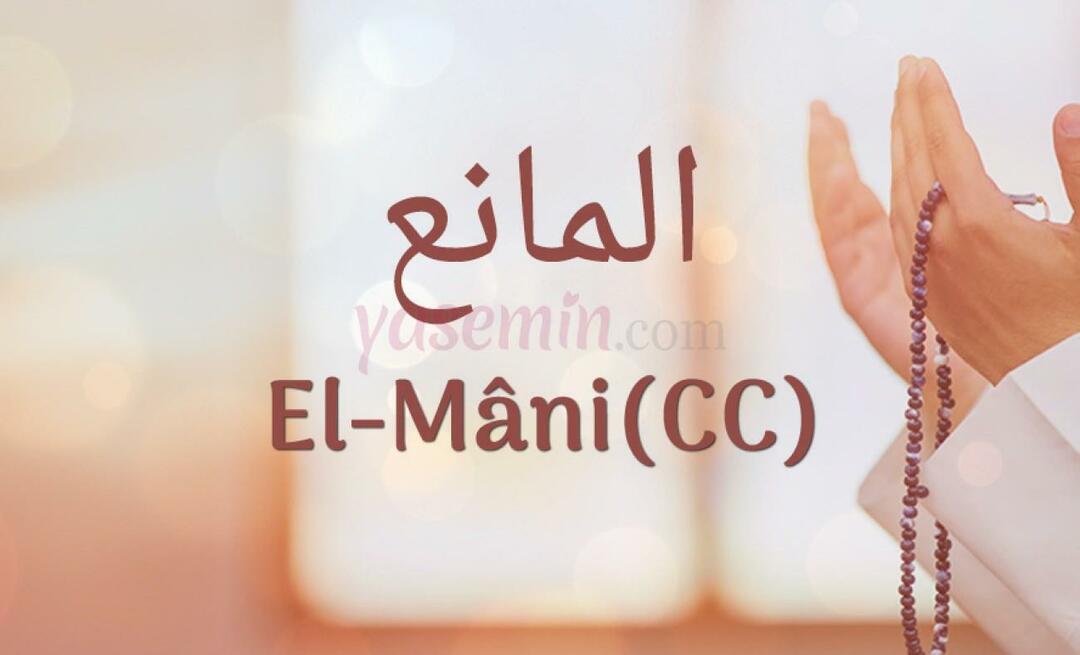 Ką reiškia Al-Mani (c.c)? Kokios yra Al-Mani dorybės?