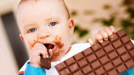 Ar kūdikiai gali valgyti šokoladą? Šokoladinio pieno receptas kūdikiams