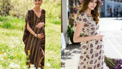 Tiril trilil suknelių modeliai nėščioms moterims