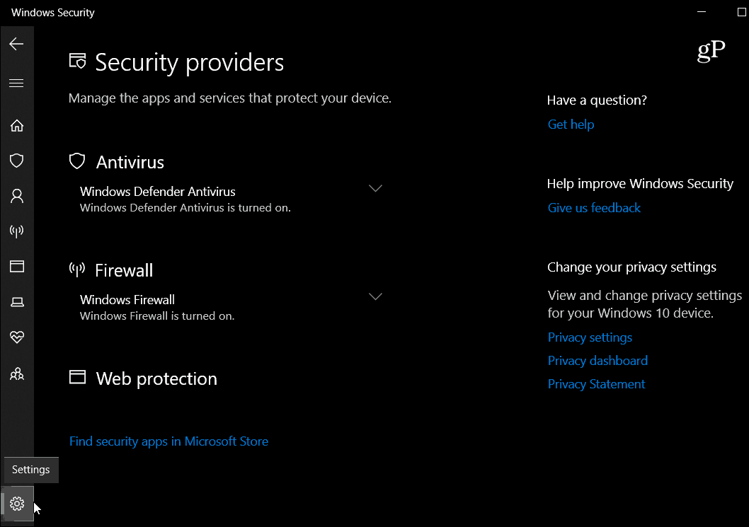 Kas naujo naudojant „Windows“, 2018 m. Spalio 10 d. Atnaujinkite saugos parametrus