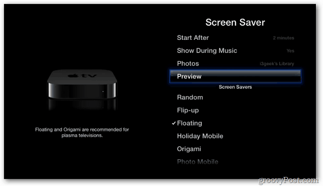 „Apple TV“: naudokite savo nuotraukas kaip ekrano užsklandą