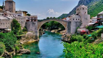 Kur yra Mostaro tiltas Kurioje šalyje yra Mostaro tiltas? Kas pastatė Mostaro tiltą?