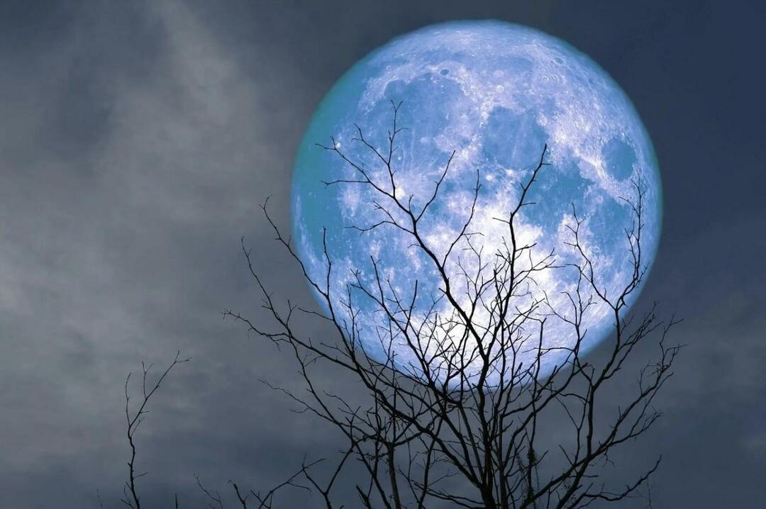 Kas yra mėlynasis mėnulis