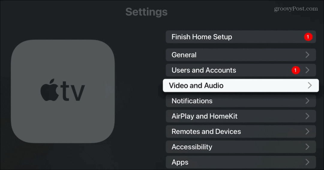 Kaip pakeisti Apple TV ekrano skiriamąją gebą