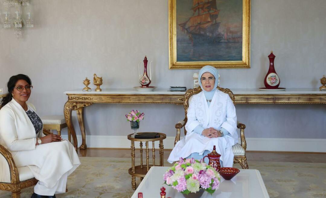 Pirmoji ponia Erdoğan susitiko su Malcolmo X dukra İlyasa Şahbaz