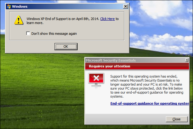 „Microsoft“ XP saugos pagrindų atnaujinimas ribotą laiką