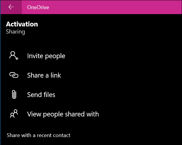 „OneDrive“ programos langai 10 8