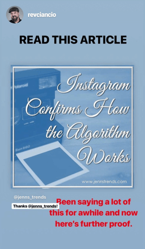 @Jenns_trends „Instagram“ įrašas bendrinamas su @revciancio istorija.