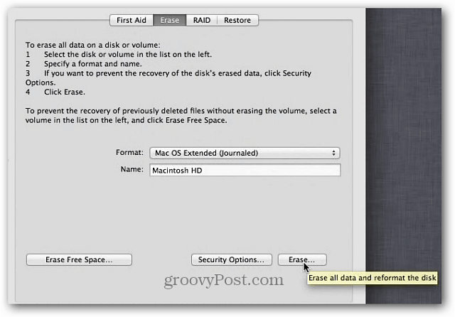 Kaip ištrinti „Mac“ standųjį diską ir iš naujo įdiegti „OS X“