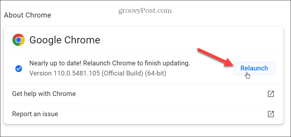 „Google Chrome“ klaidos kodas STATUS_BREAKPOINT