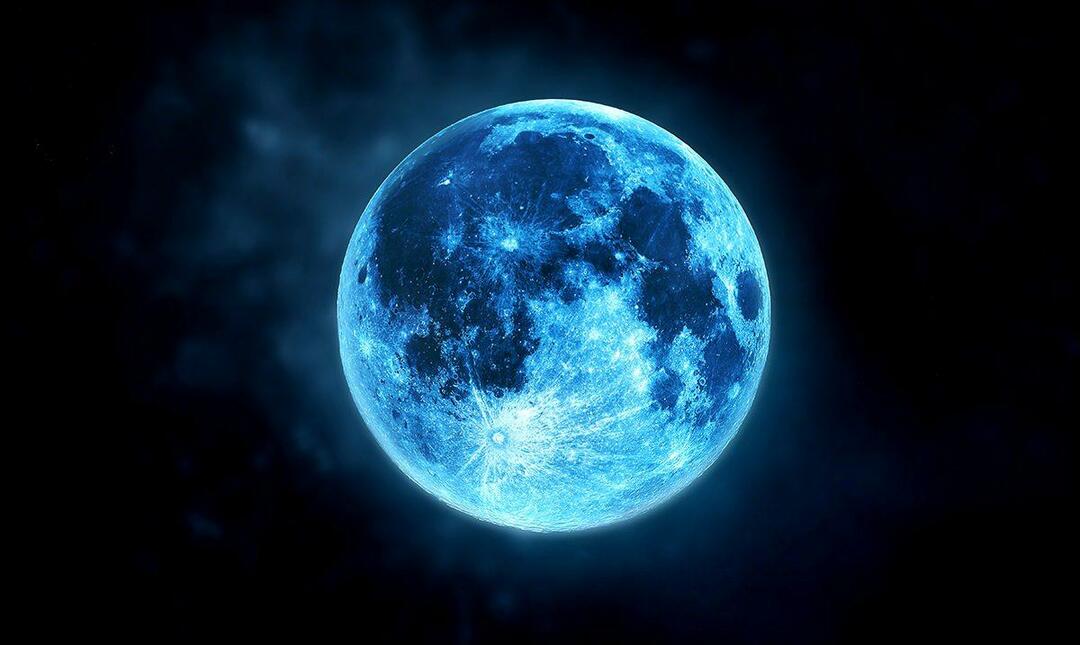 mėlynas mėnulis
