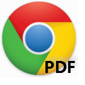 „Chrome“ - numatytoji PDF peržiūros priemonė