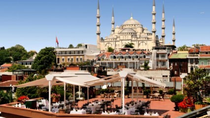 Vietos, kur vykti iftar Stambule 