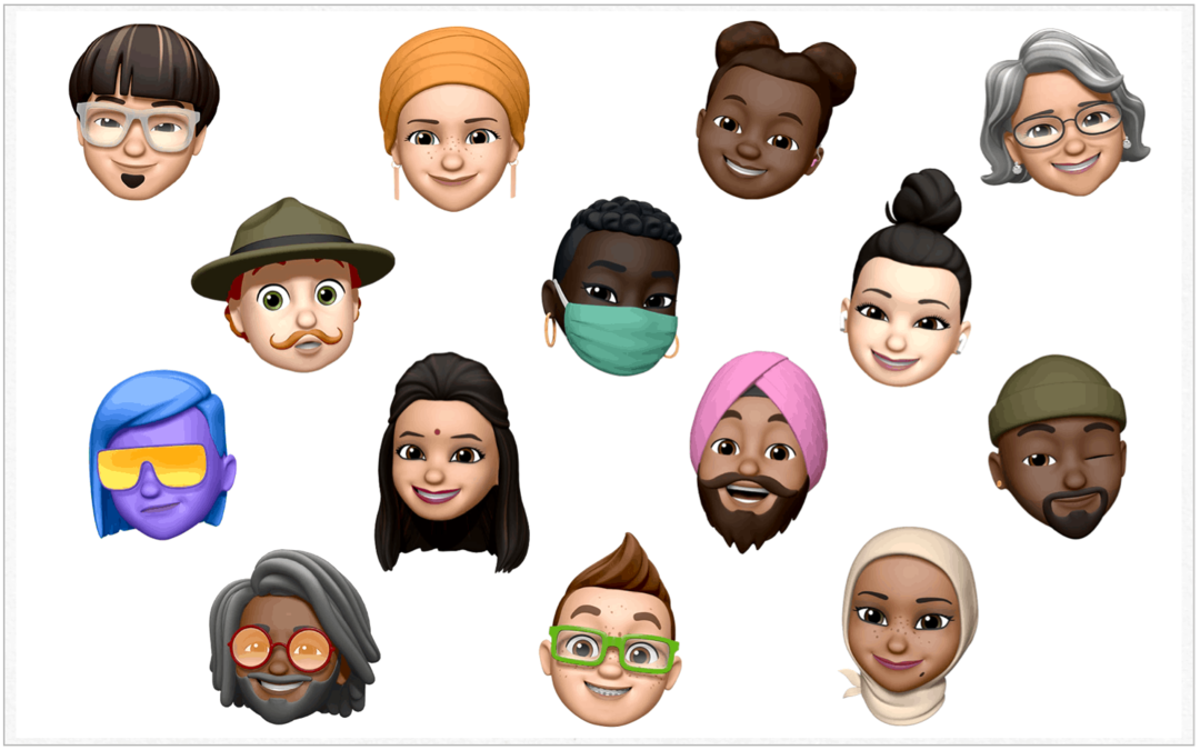 „Memoji iOS 14“