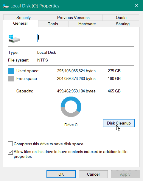 ntfs failų sistemos klaida bsod sistemoje Windows