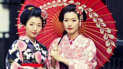 Turkijos kolekcija japonų moteris