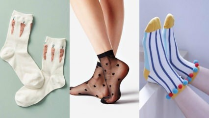 Kaip dėvėti raštuotas kojines? Sezono tendencingos kojinės