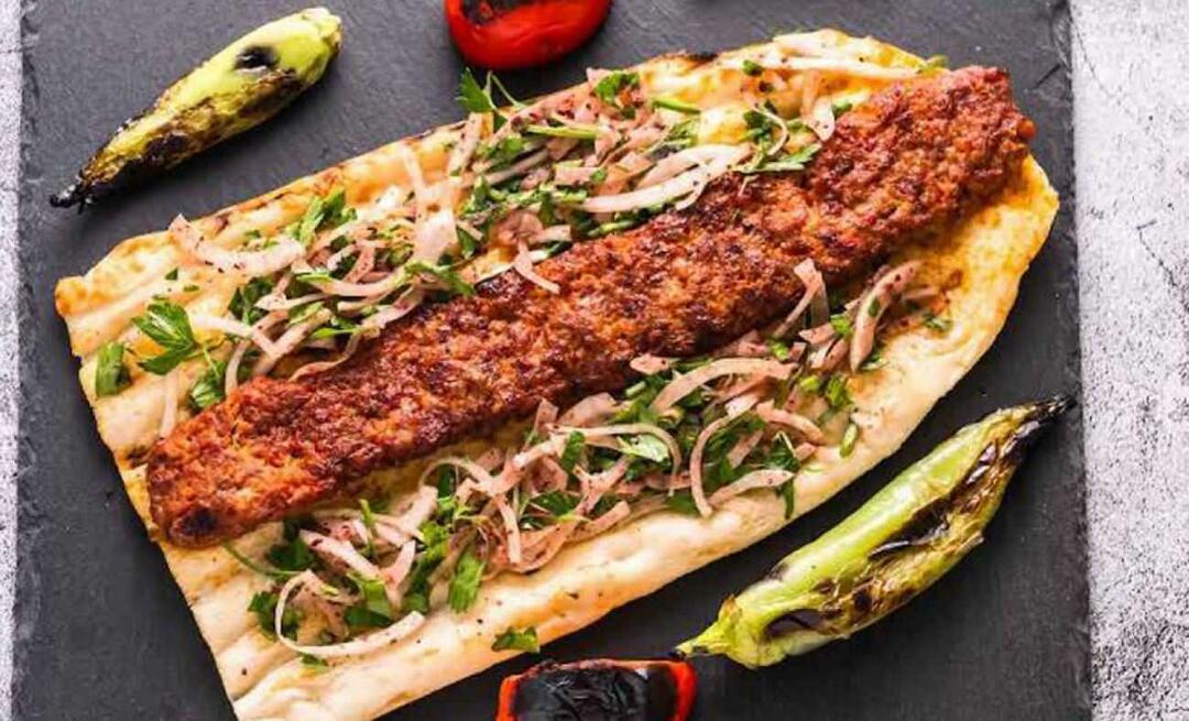 Harbiye kebabas, kurio skonis bus taip, kaip valgote restorane! Kaip pasigaminti Harbiye kebabą?