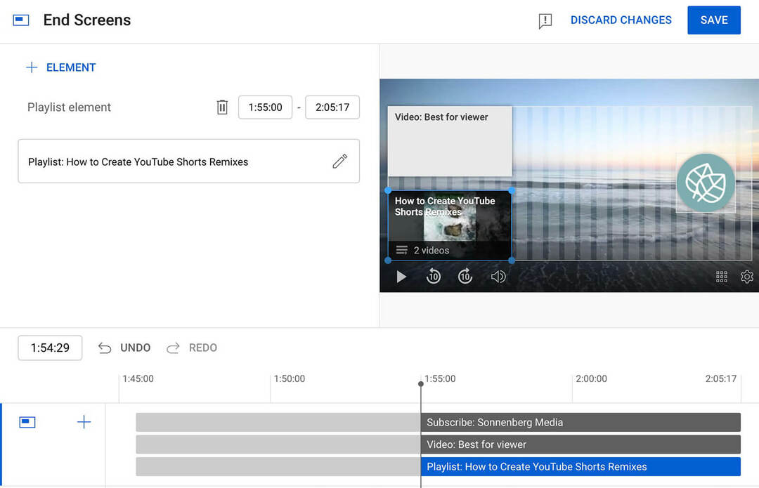 daugiau vaizdo įrašų peržiūrų su „YouTube“ grojaraščiais – naudokite pabaigos ekranus – 15