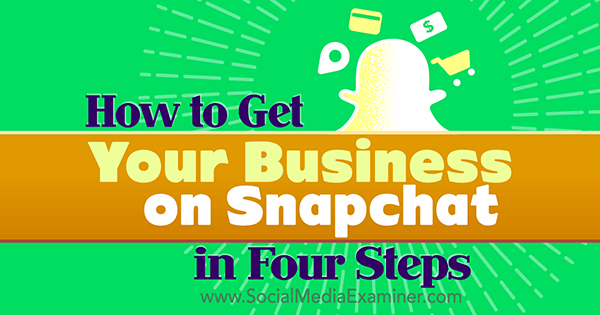 prisijunkite prie „snapchat“ kaip verslo