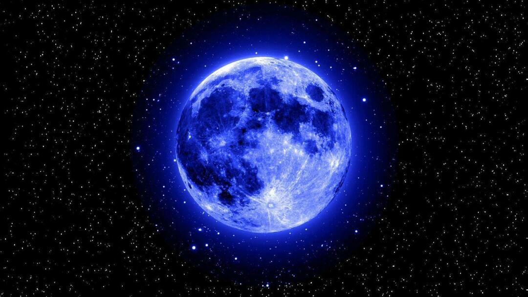 Kada pasirodys Mėlynasis mėnulis?