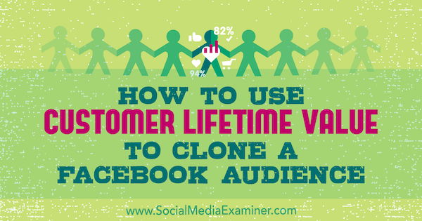 Kaip panaudoti kliento viso gyvenimo vertę klonuojant „Facebook“ auditoriją, kurią pateikė Charlie Lawrance socialinės žiniasklaidos eksperto svetainėje