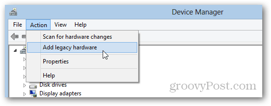 „Microsoft Windows“ atgalinio ryšio adapterio įdiegimas žingsnis po žingsnio „Windows 8“