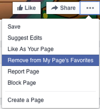 skirtingai nei „Facebook“ puslapis, kaip jūsų puslapis