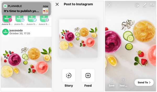Suplanuokite „Instagram“ istoriją per „Planable“