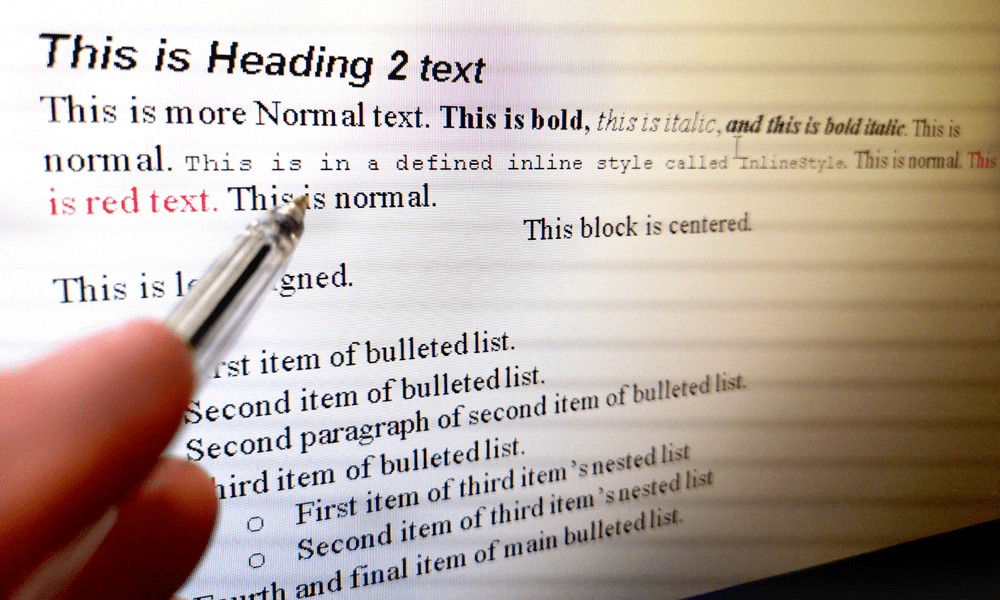 Pateikti teksto formatavimo dokumente pavyzdžiai